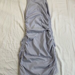 Aritzia TNA Malibu Lavender Light Blue  Sleeveless Dress